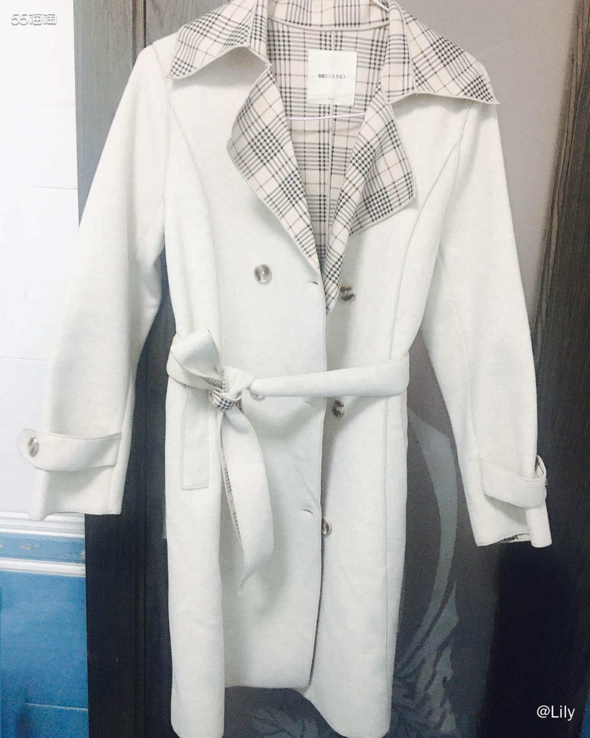 春季搭配之 米色大衣 这件衣服是我最近比较喜欢穿的大衣之一。
