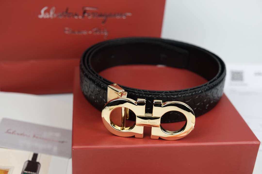 菲拉格慕双头腰带菲拉格慕皮带双扣礼盒套装 · 配件齐全，送礼