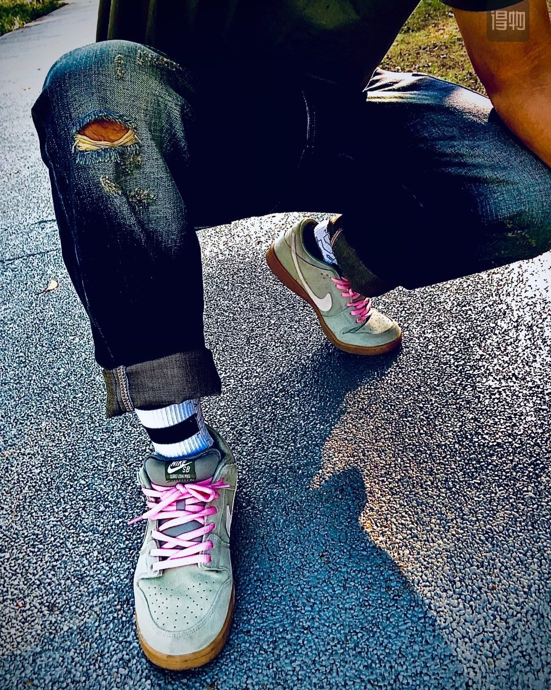 耐克 Nike Dunk SB Low Pro 绿生胶 低帮