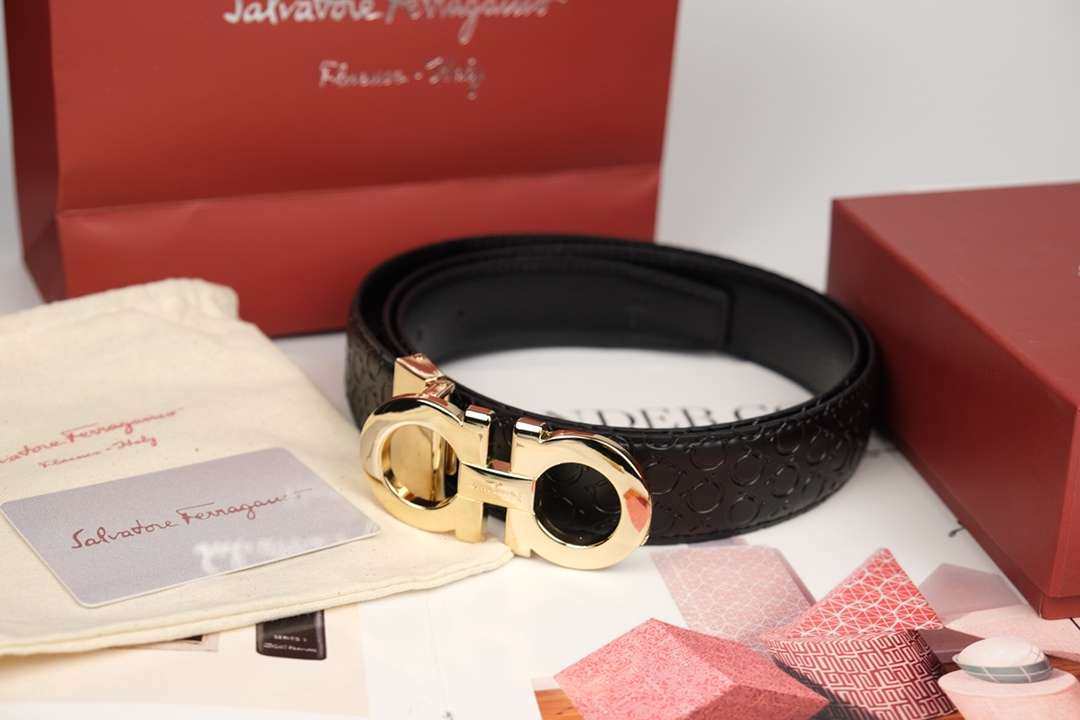 菲拉格慕双头腰带菲拉格慕皮带双扣礼盒套装 · 配件齐全，送礼
