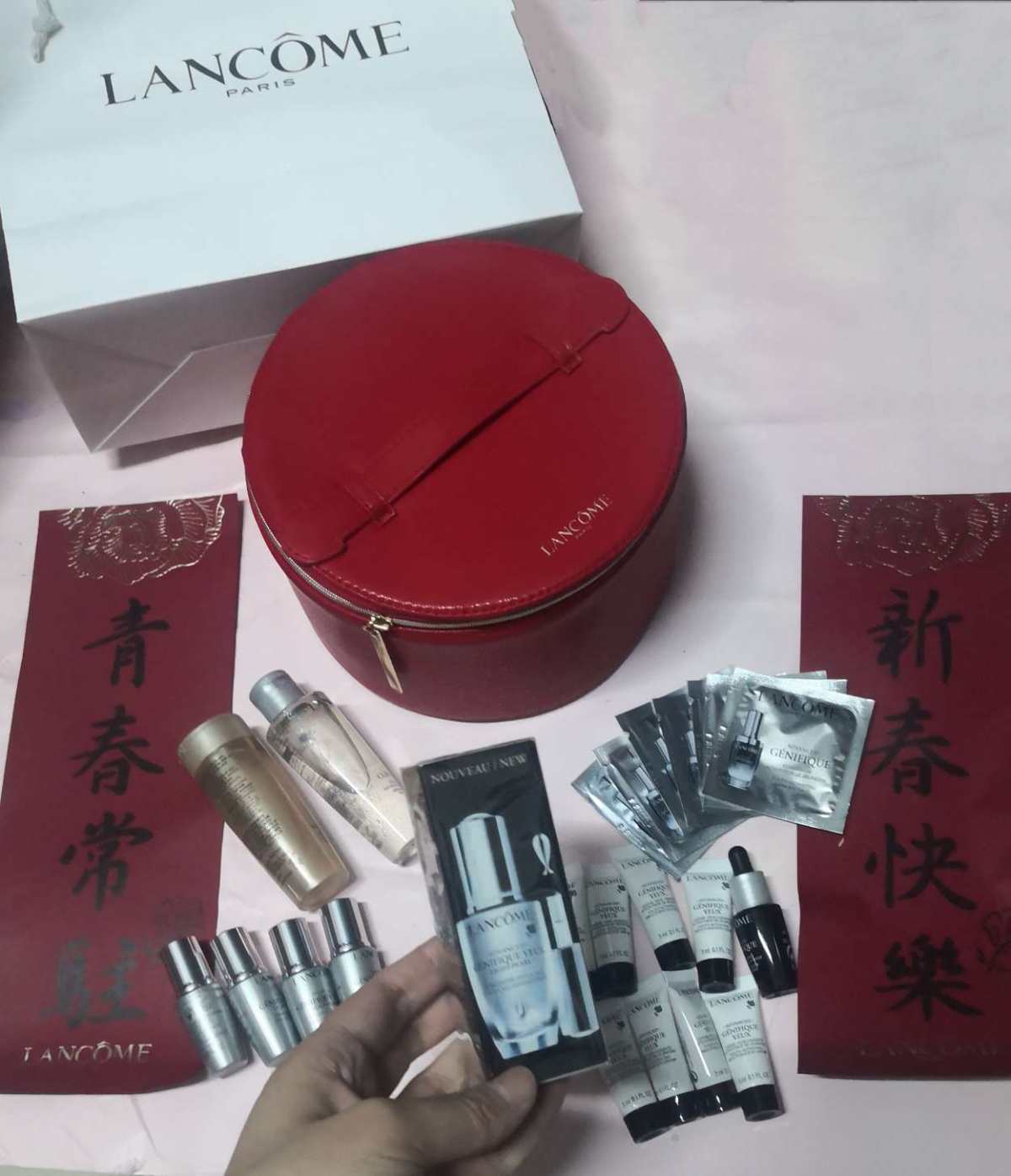 🌟海淘开箱记 人人转运 中国香港兰蔻 赠品比正装值钱😍 