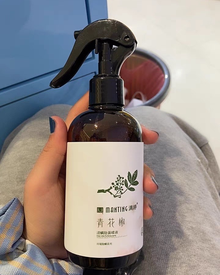 国货之光满婷青花椒除螨喷雾
