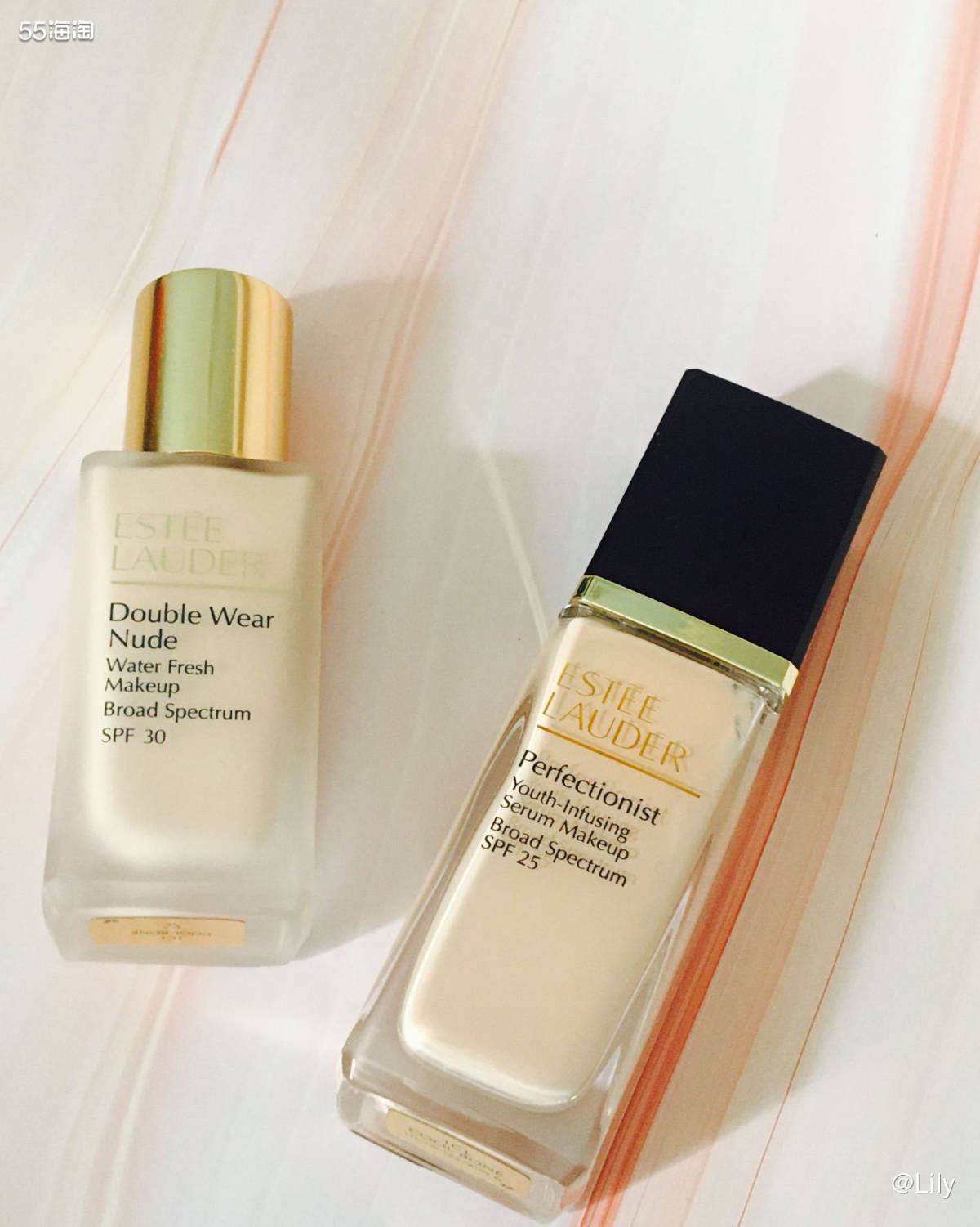 春季搭配之 粉底液 我常用的粉底液是雅诗兰黛DW Nude和