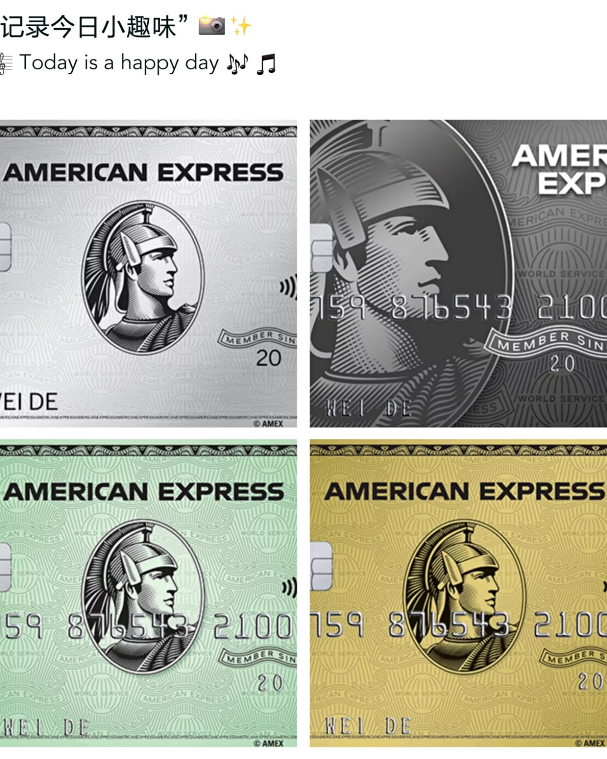 💟之前发的运通卡×支付宝和云闪付的活动，是有单标卡和双标卡