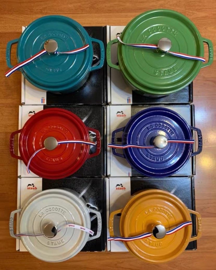 亚马逊海外购优品👍🏻Staub铸铁锅，颜值满分！  🍒