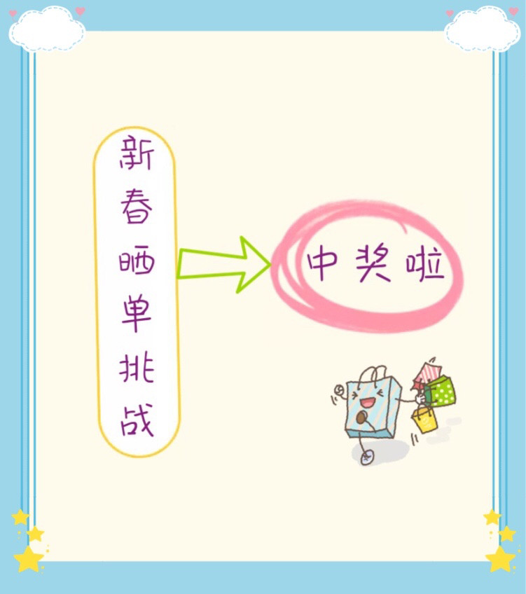 晒晒新春晒单挑战的奖品  当当当～新春晒单分享了一些自己的护
