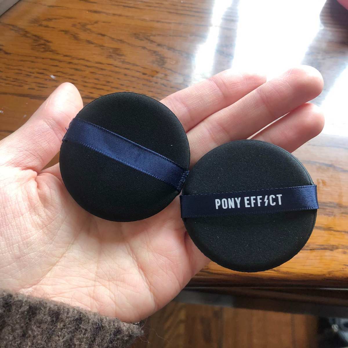 海淘开箱第6⃣️单之 Pony effect气垫粉扑  姐妹