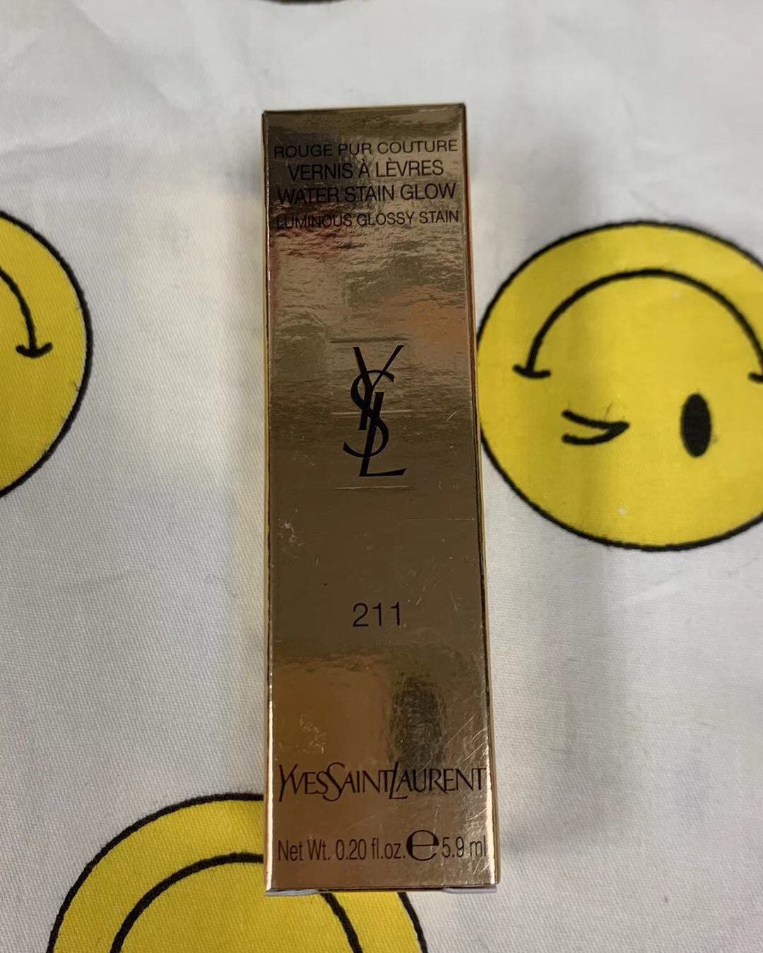 这么Q吗!红棕赤茶果冻~ysl粉金管唇釉211  不就是清清