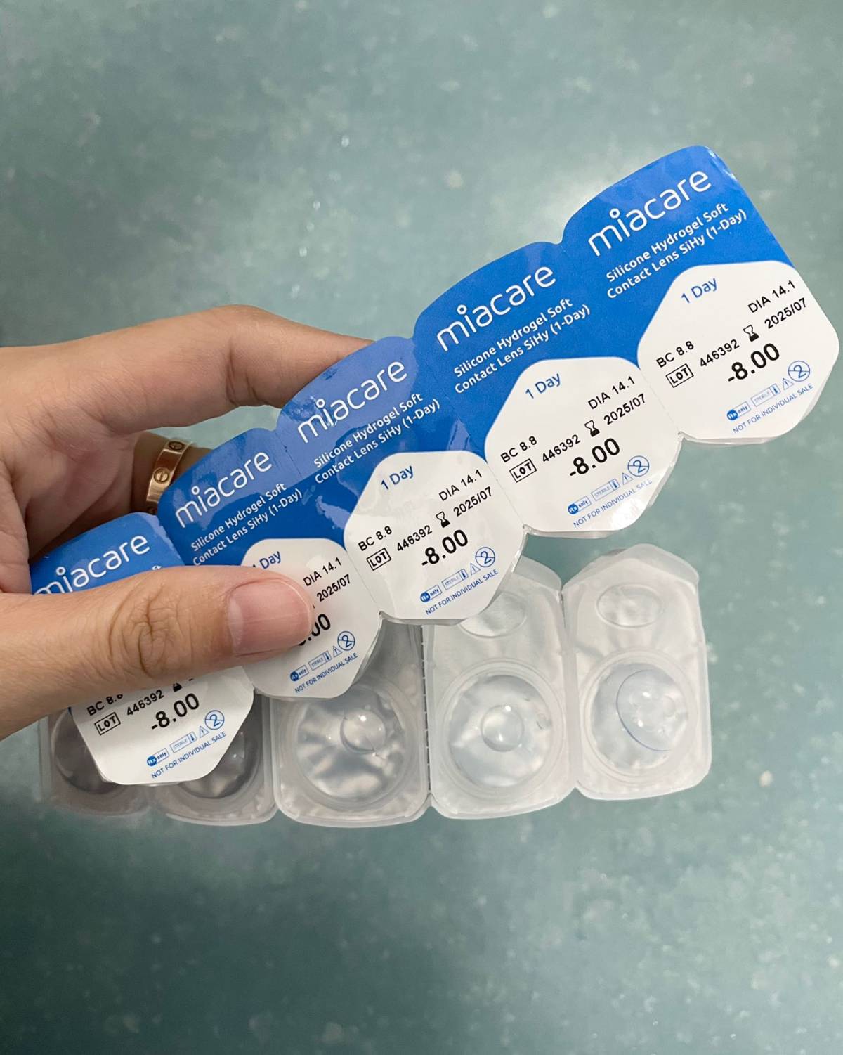 美若康的硅水凝胶近视日抛隐形眼镜👀试用报告  首先感谢55