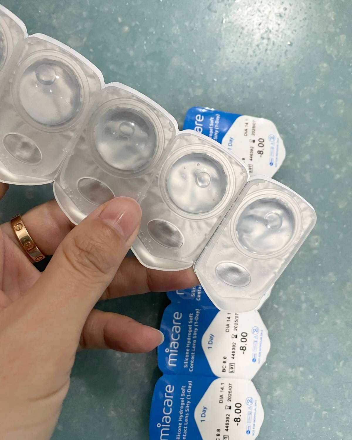 美若康的硅水凝胶近视日抛隐形眼镜👀试用报告  首先感谢55