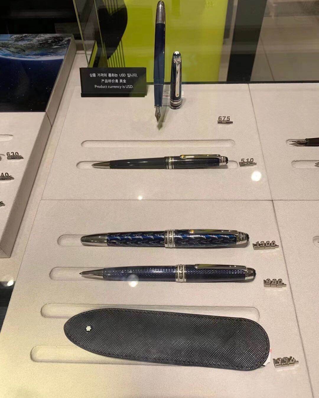 万宝龙签字笔系列，成功人士，职场精英们的必备 送领导贼有面