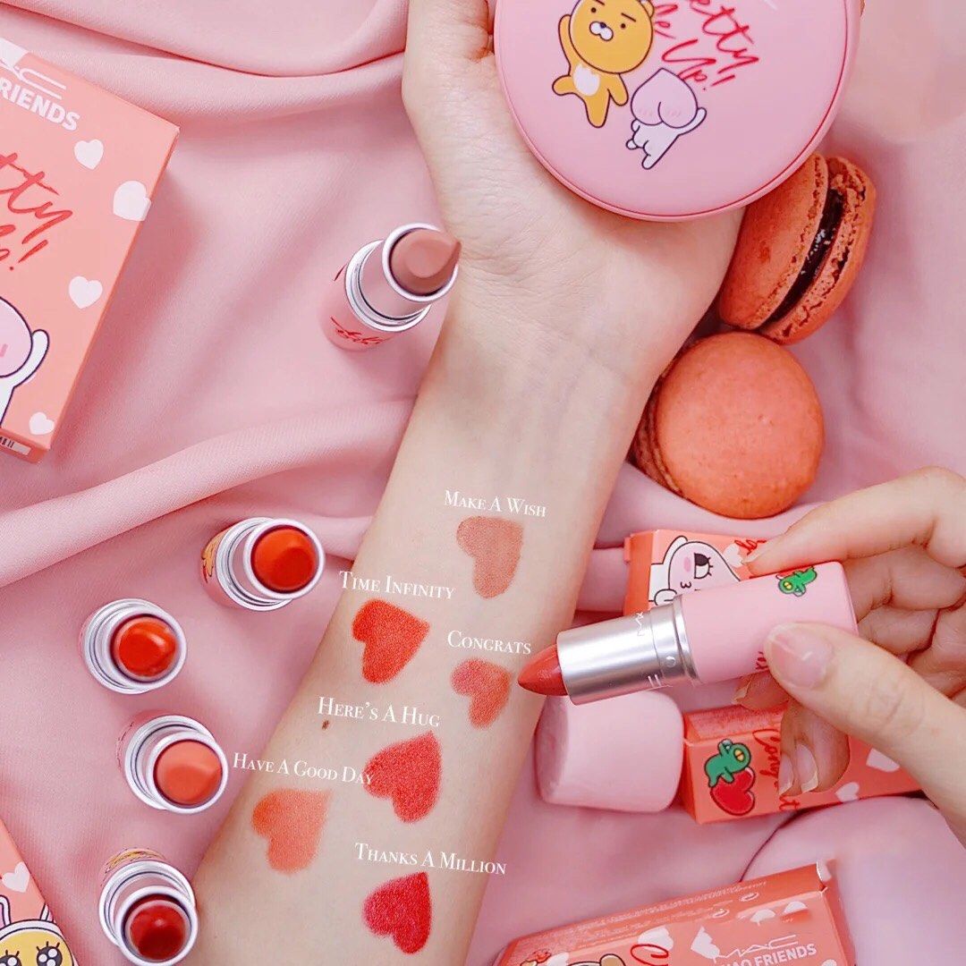 mac夏季限定 夜樱的颜色很喜欢，联名的外壳，少女心炸了 夜