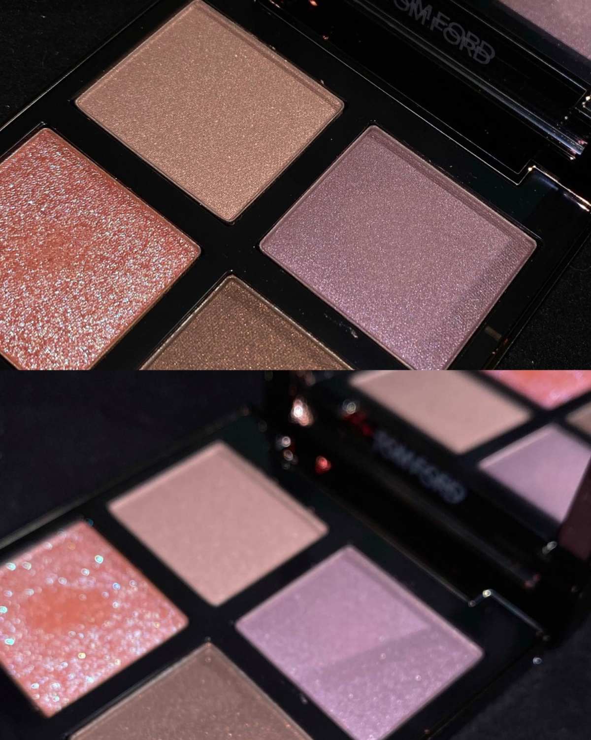 眼影用的是TF25 这盘好多姐妹说显我觉得主要是因为那块紫色