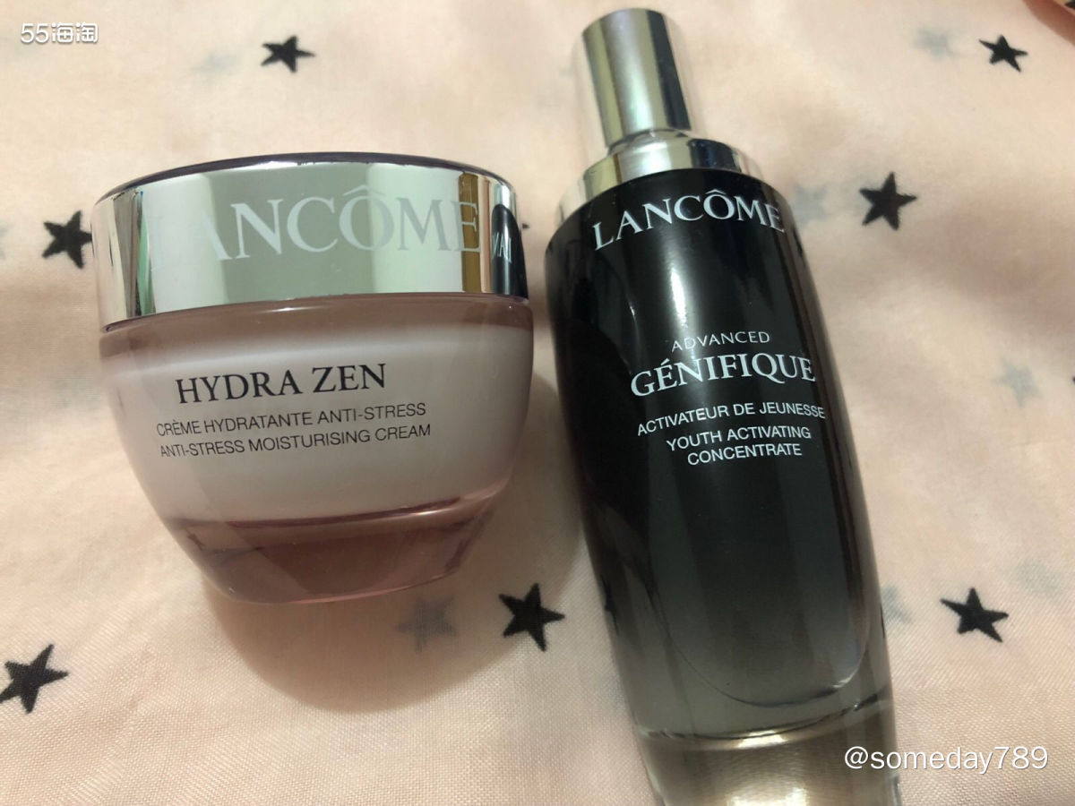 #春季搭配攻略#✨✨Lancôme 兰蔻小黑瓶+水份缘舒缓霜