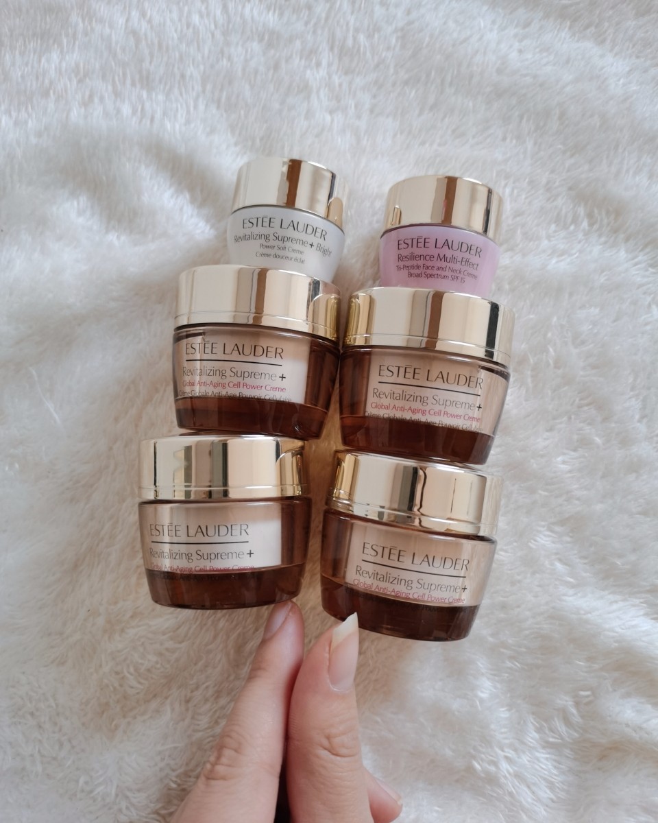 最爱买雅诗兰黛了，因为小样看着就很开心，每次都会送，满150