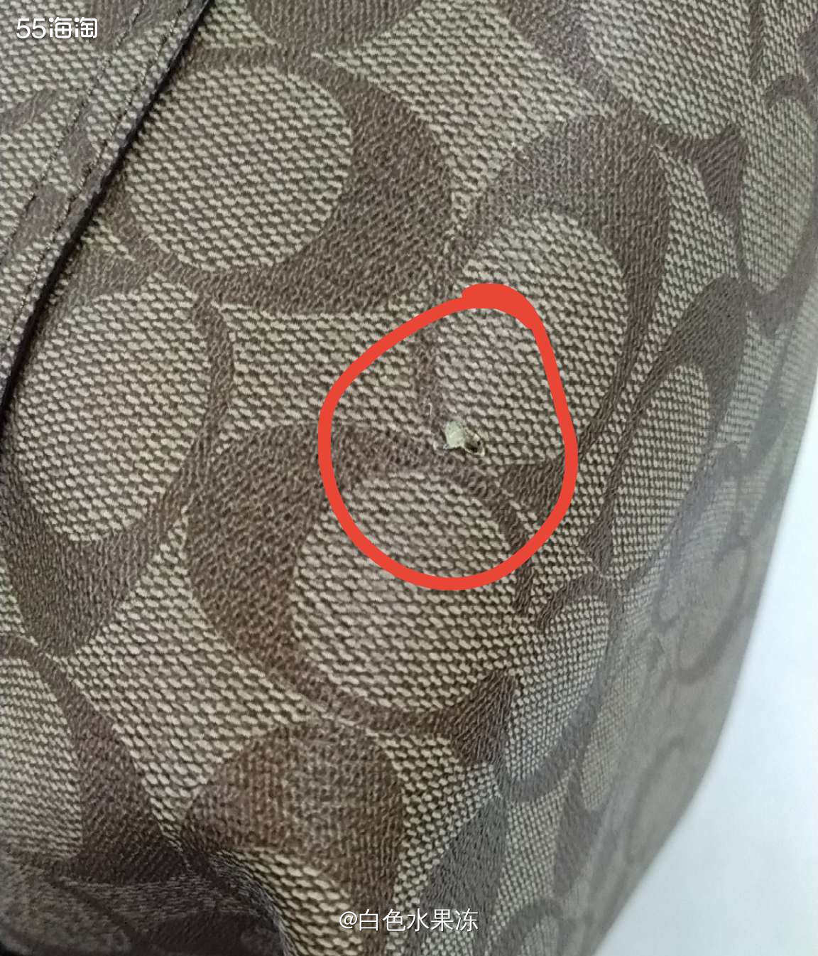 🌸😂😂😂开箱啦，coach的情人节限量版托特包，比较