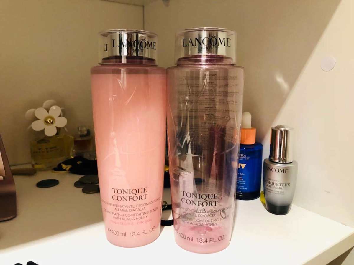 我除了爱用海蓝之谜和雅诗兰黛，还喜欢兰蔻，不知不觉，这个粉水