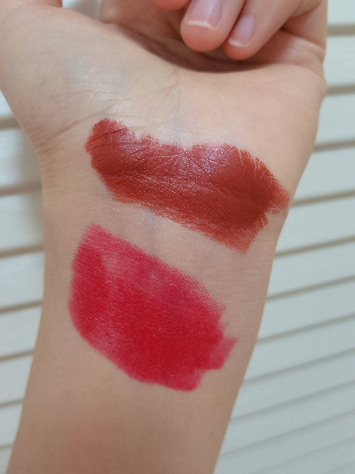 MAC最受欢迎色号：Ruby Woo，黄白皮可入！  试色的