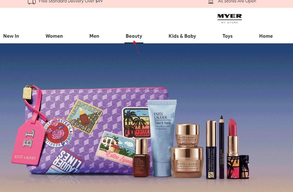 澳洲Myer百货网站是澳大利亚网上超市，在澳大利亚是很知名的