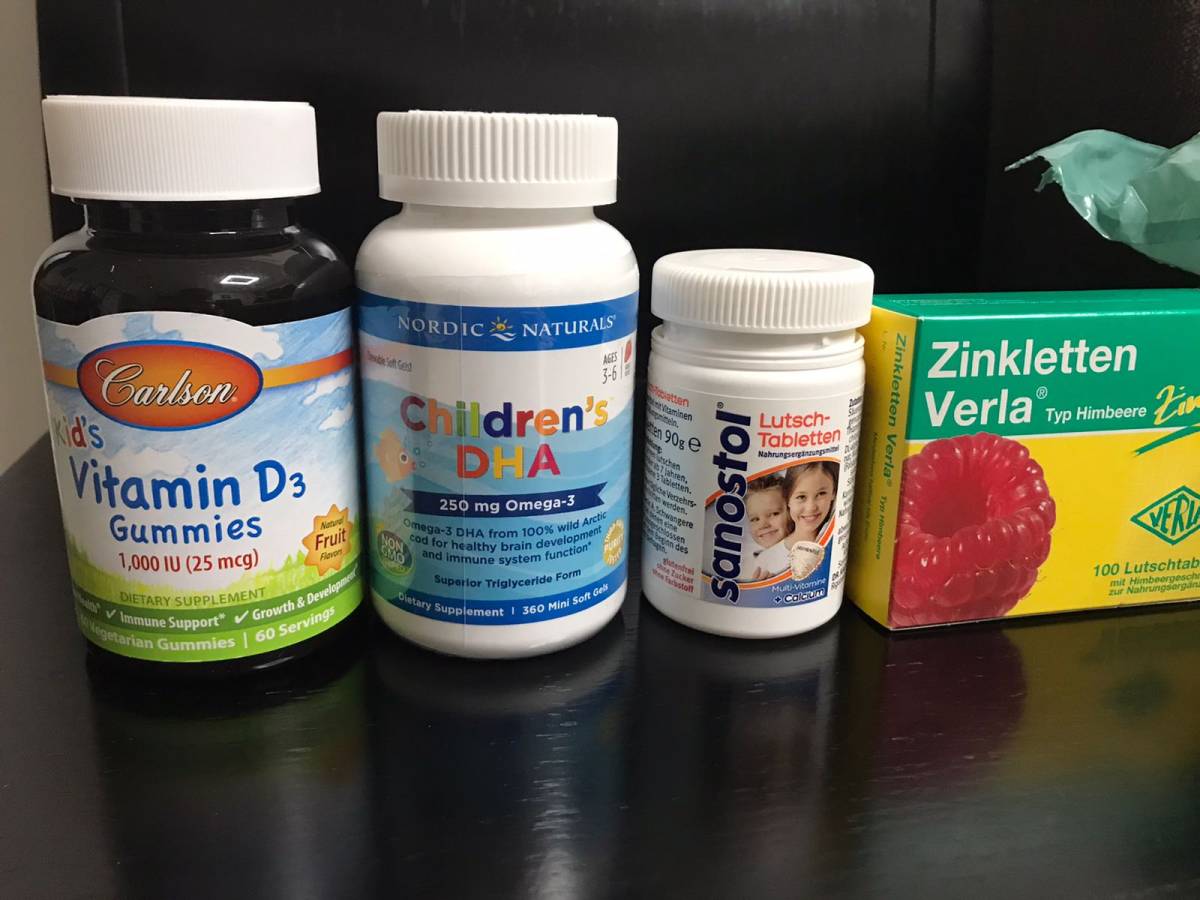 ✨✨每年都会给孩子囤一次品，dha、钙片、维生素d3、补锌片