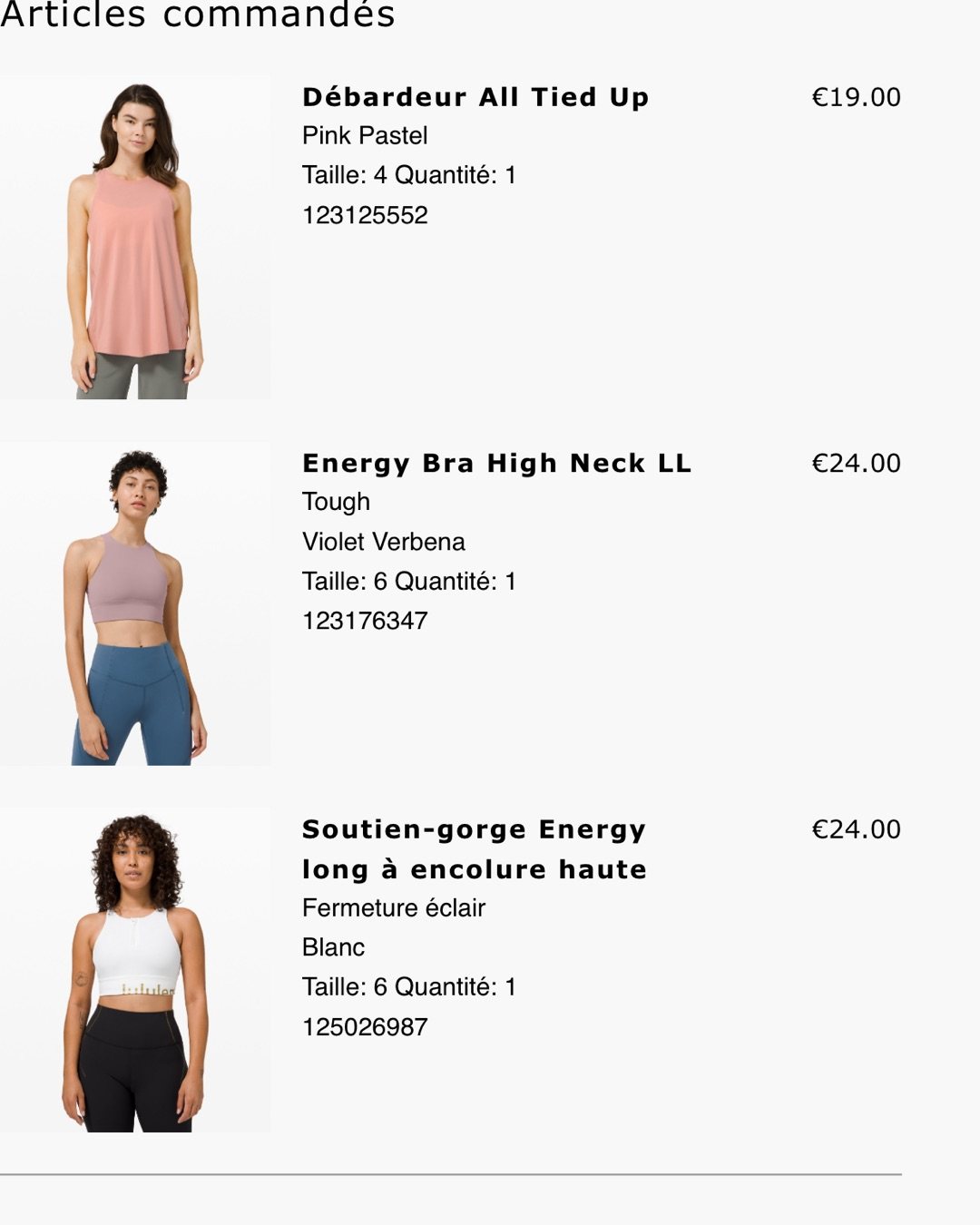 算是海淘小白，第一次海外购买露露，在美国、加拿大官网下单两次