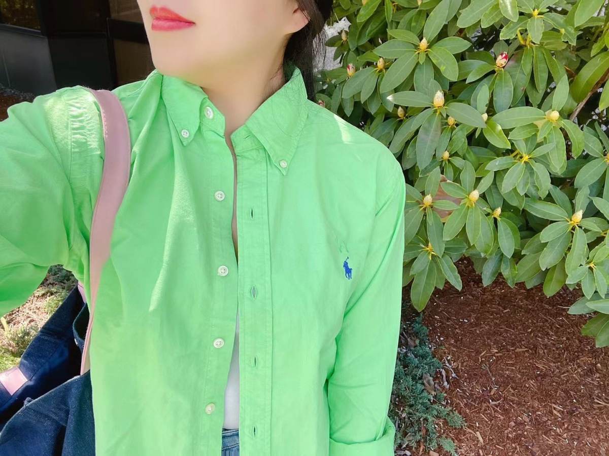 海淘开箱RL 衬衫 码数分享  身高接近一米六 体重 125