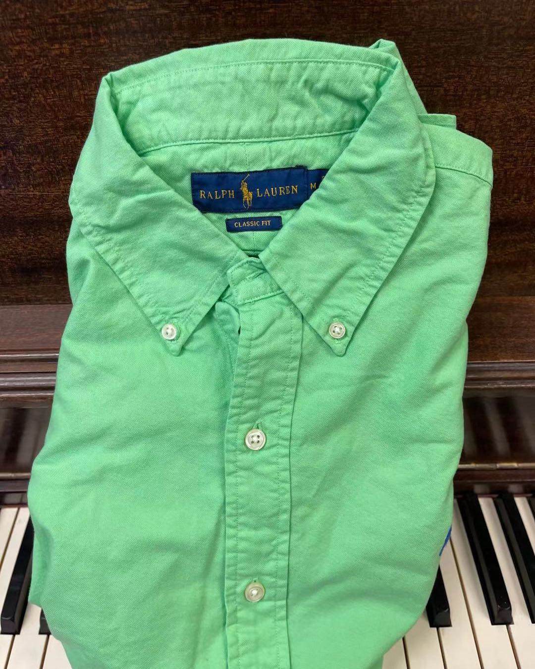 海淘开箱RL 衬衫 码数分享  身高接近一米六 体重 125