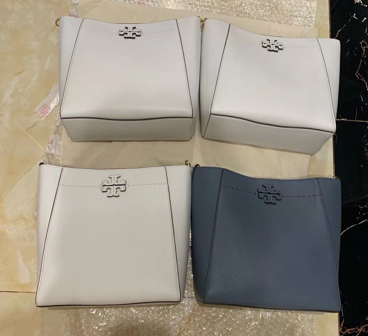 Tory burch水桶包 继续新鲜到货，白色，蓝色 超级实