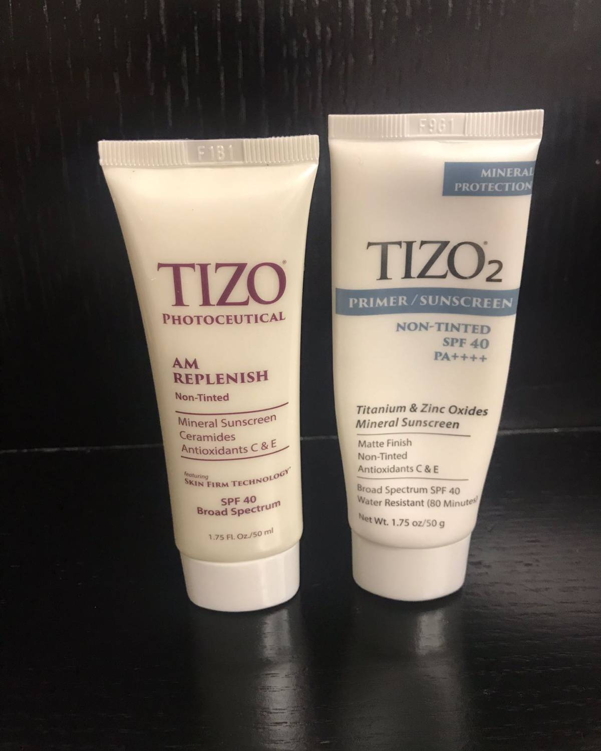 🌈目前在用的面部tizo，产品单价较高，所以我只用在面部和