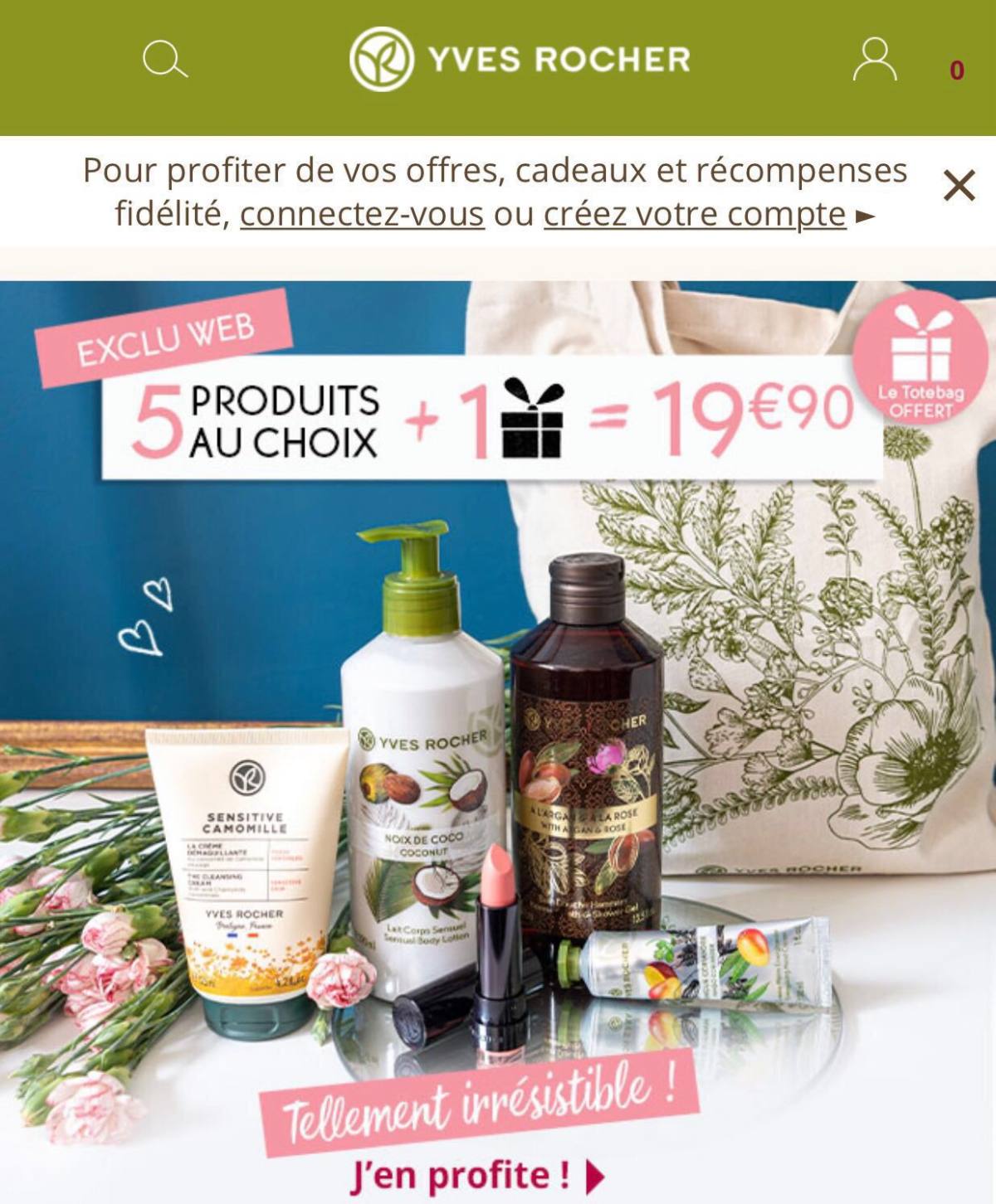 法国国民化妆品牌——Yves Rocher～  众所周知的大