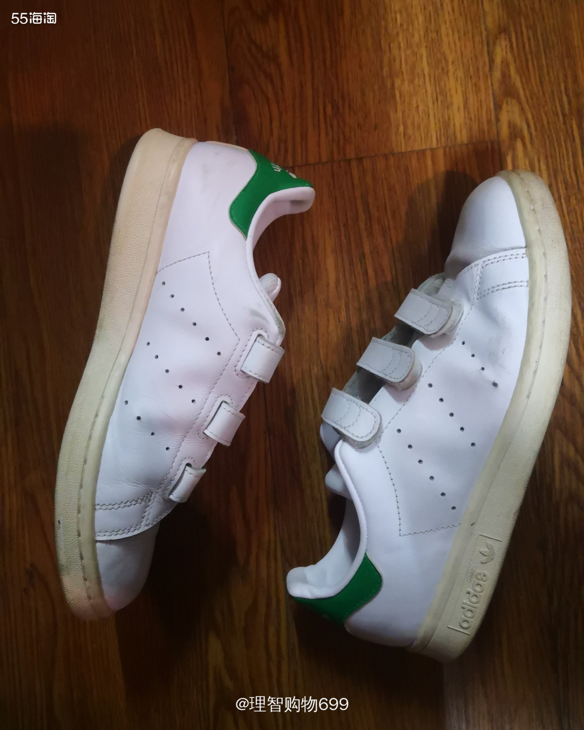 春天的清爽，白➕绿  🏷👉🏻这双鞋是在去韩国玩的时候买