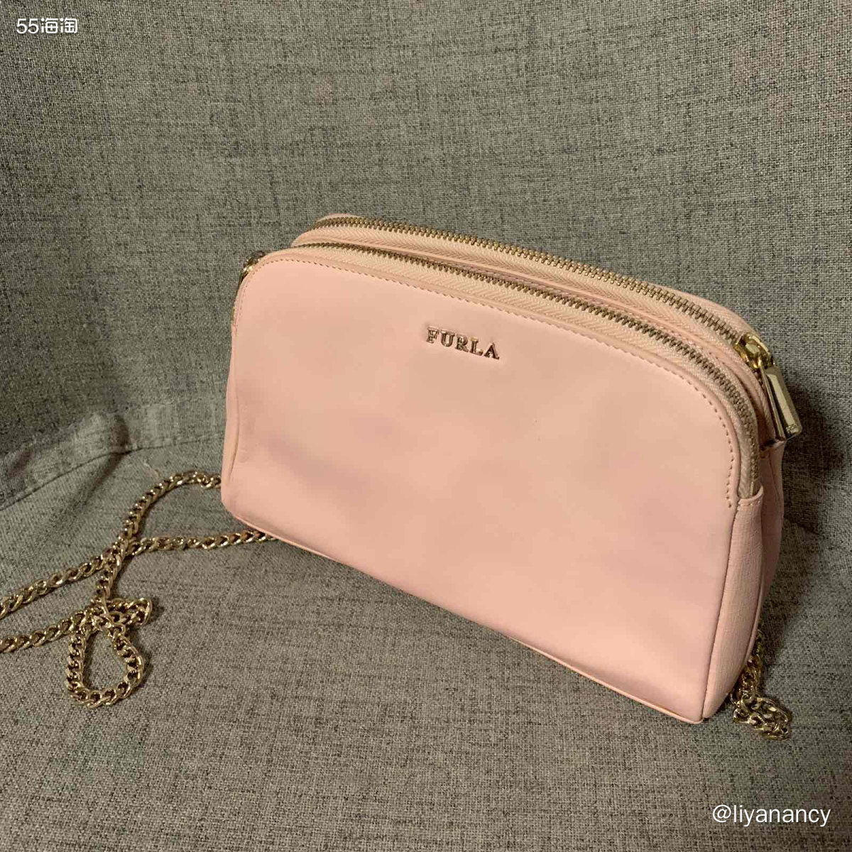 🍇这款furla链条包还是几年前黑五的时候入的，比较符合我