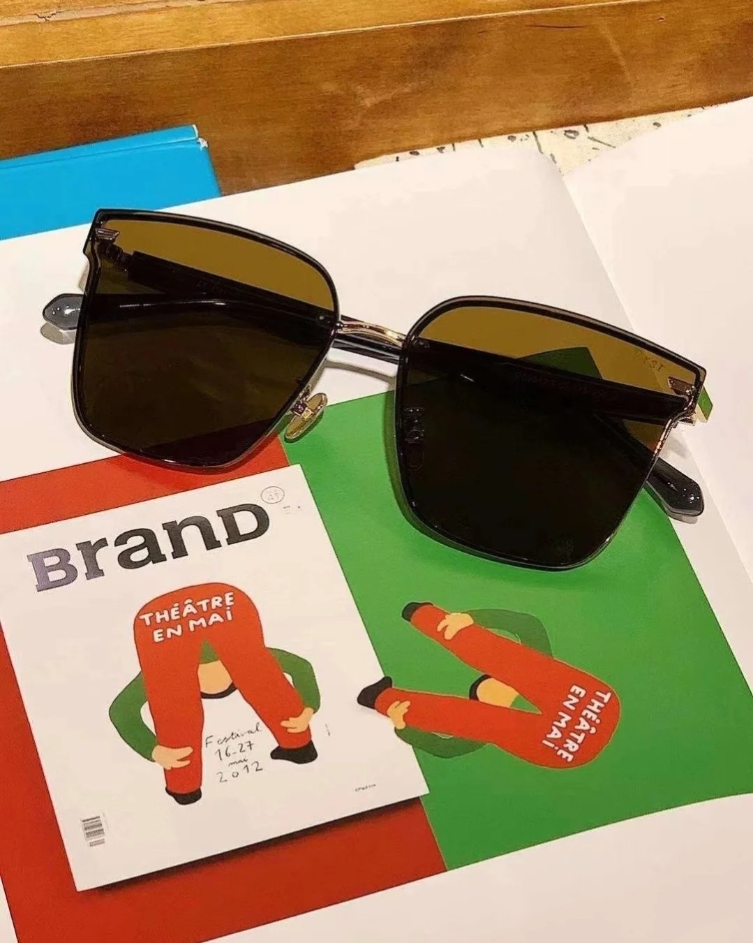 🌟国货之光 帕莎 *Prsr时尚墨镜 今天要的是范冰冰代言