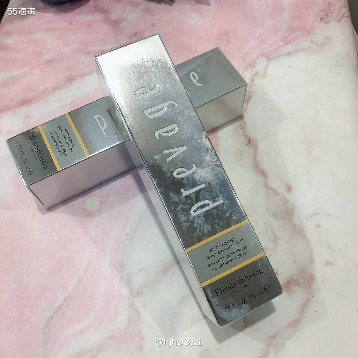 ✨前段时间雅顿官网下单的2.0橘灿精华总算到了，盒子比旧版小