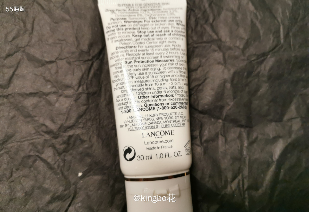 🔴从丝芙兰大礼包套装试用兰蔻小白管后被种草，肤感的确不错，