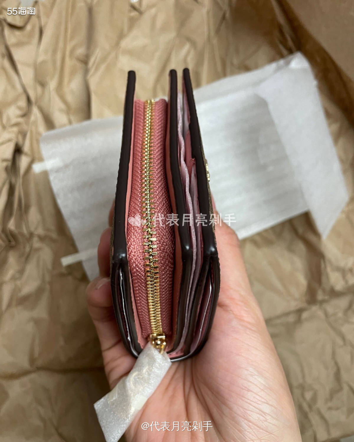 💕产品名称：SNAP WALLET IN SIGNATUR