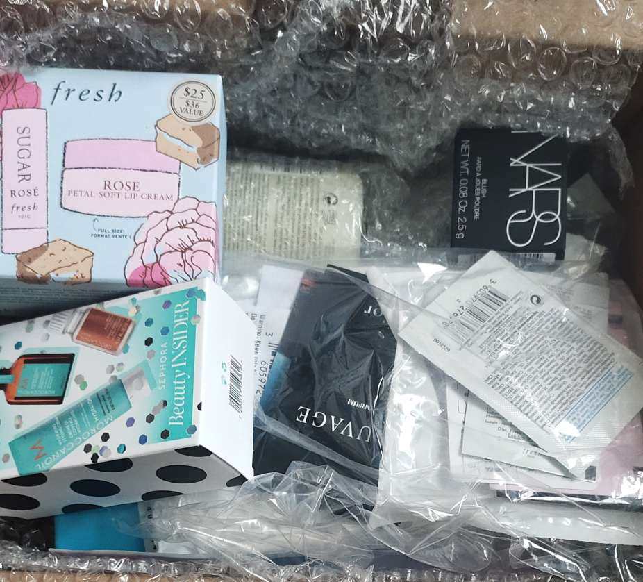 丝芙兰和nd小东西开箱  昨天到了一批**是为了凑单买的东西