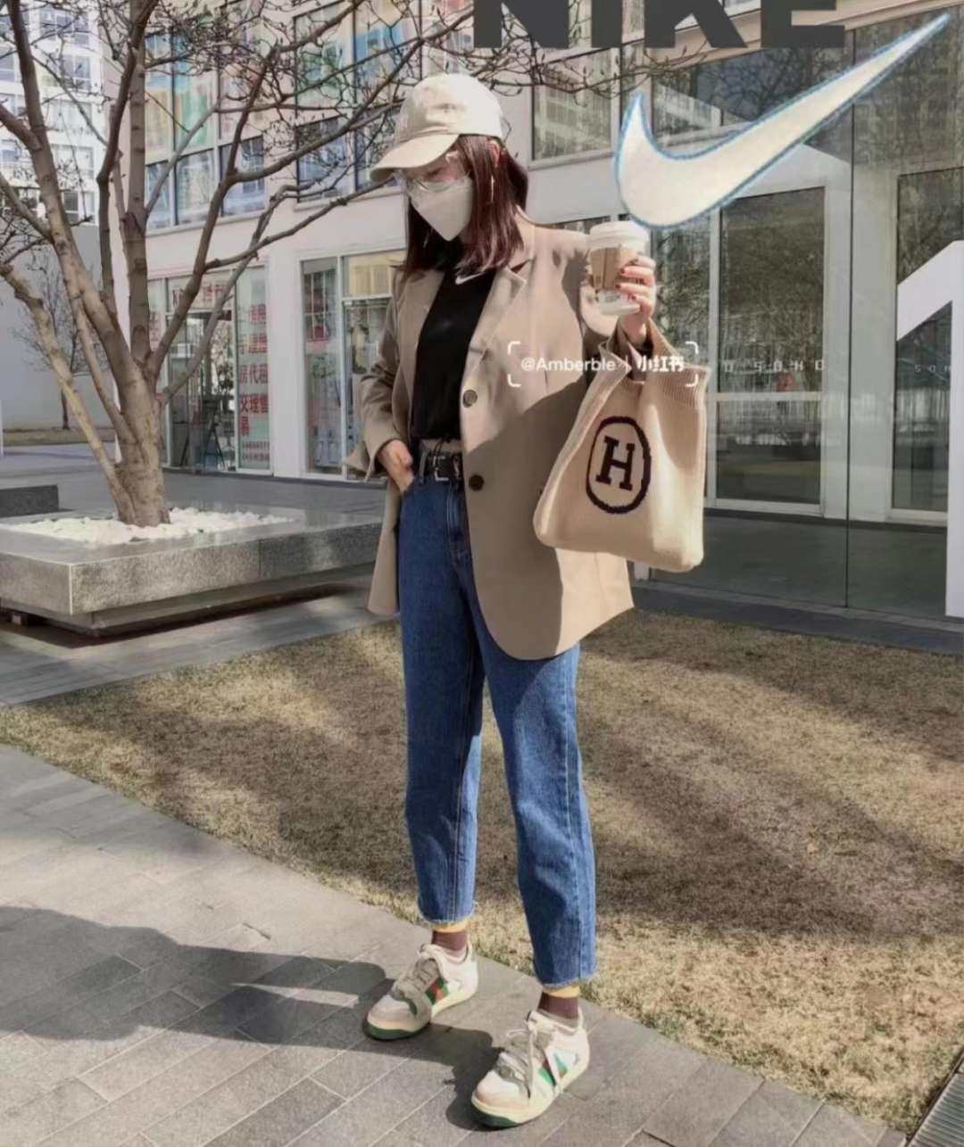 GUCCI 复古做旧LOGO小**鞋 运动鞋  女士 特价�