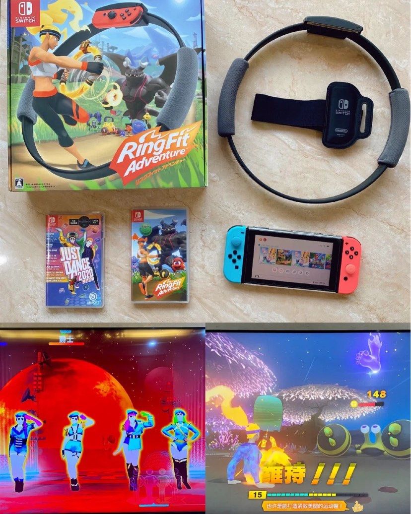 亚马逊Switch必入游戏(健身环十跳舞当)之前买回来的sw