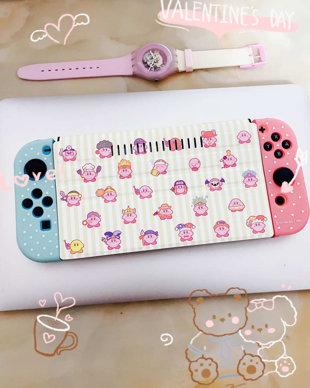 本来一直都很喜欢卡比～结果无意看到海外购有switch的保护