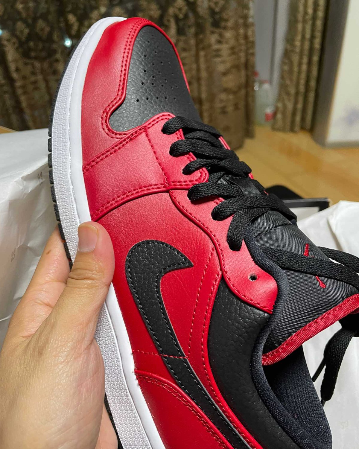 4月第3单 aj1low红黑 +【中环转运标准线线路】+稳定