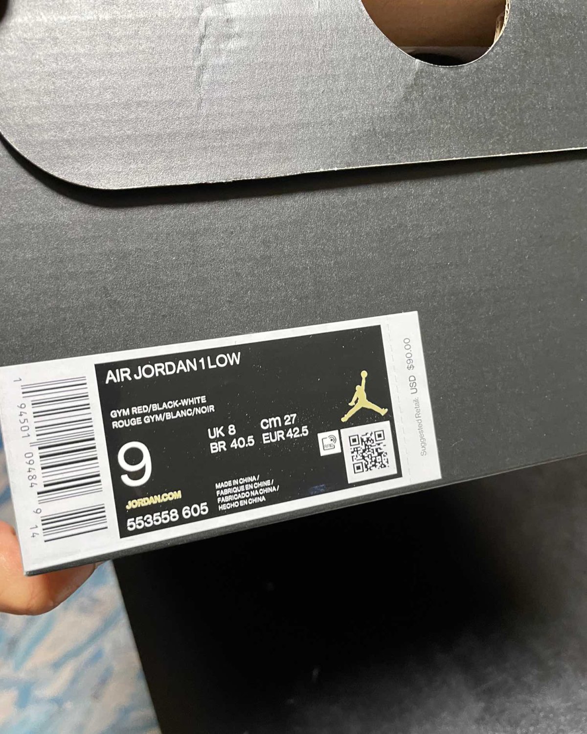 4月第3单 aj1low红黑 +【中环转运标准线线路】+稳定