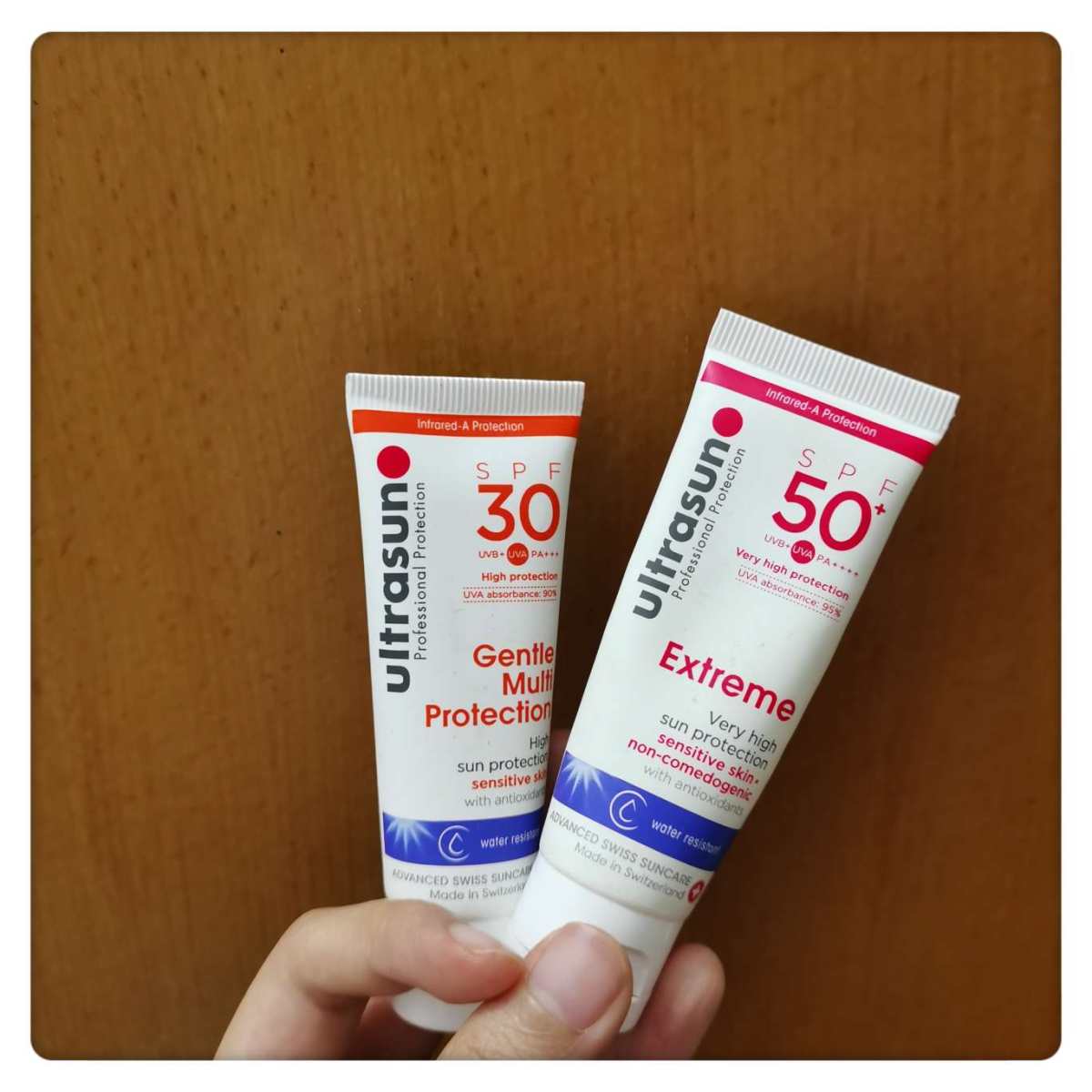 Ultrasun这两款当时在U先看到19.9元就有25ml觉