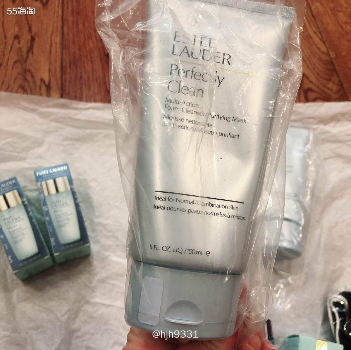 ✨雅诗兰黛净莹柔肤洗面奶，俗称“蓝洁”！购于雅诗兰黛官网，其