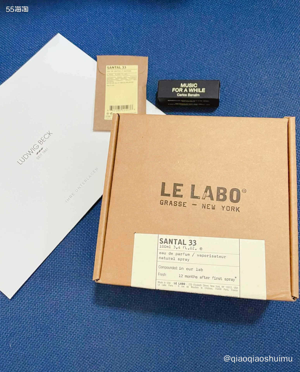 还记得刚刚我晒过的在ludwig beck下单的le lab