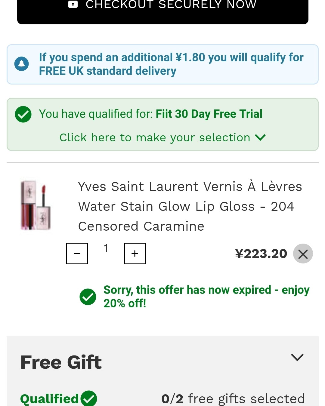 🍃ysl真是太会了。又是一款拜倒于它的颜值的唇釉。粉金色的