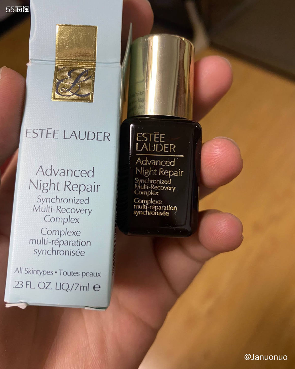 雅诗兰黛美国官网海淘小样  抗蓝光眼霜5ml 2个，单个52