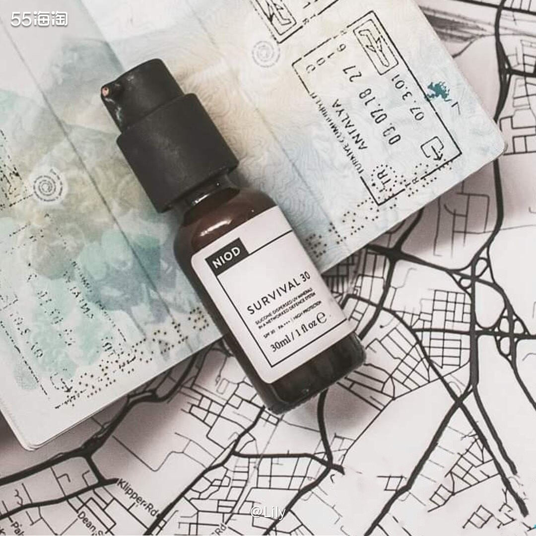 NIOD Survival 30 精华乳是一款纯物理，肌可用