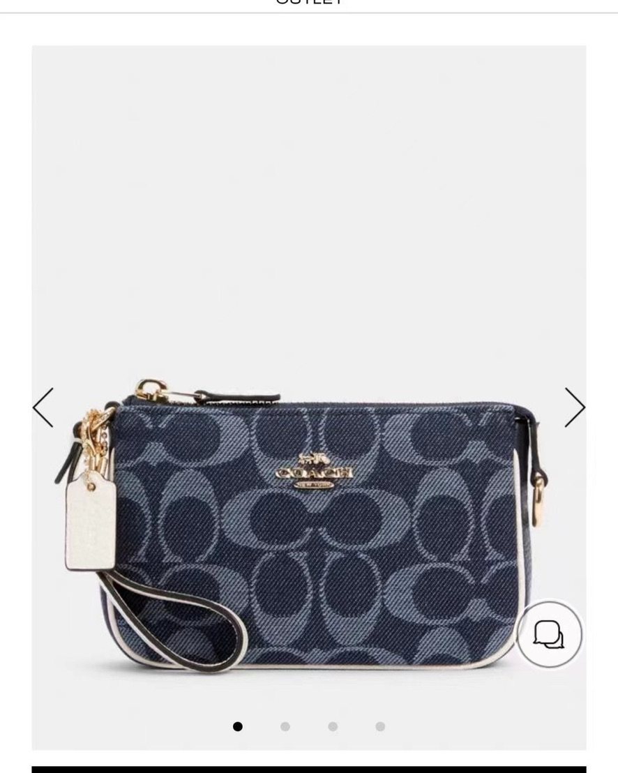 ✨Coach nolita15蓝色老花麻将包终于补货了，好不