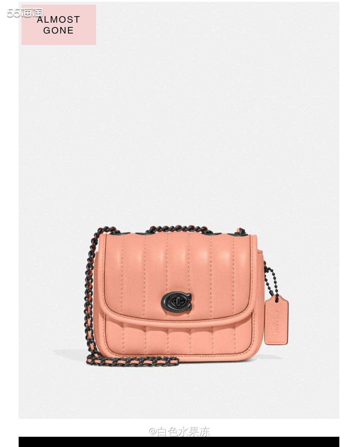 🌸购于美国 coach outlet 网站，能买到这个也是